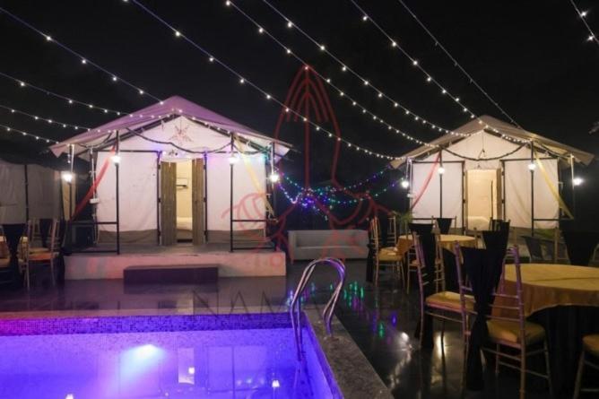 Luxury Farmhouse In Chhatarpur With Pool Nové Dillí Exteriér fotografie