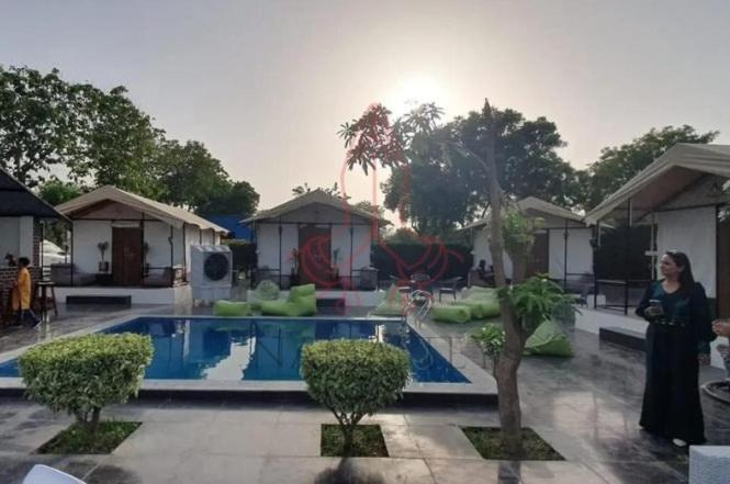 Luxury Farmhouse In Chhatarpur With Pool Nové Dillí Exteriér fotografie